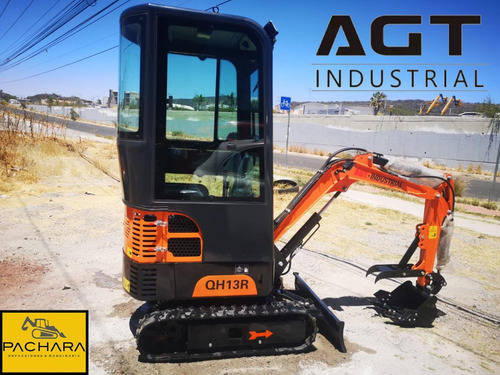 2024 Miniexcavadora Agt Qh13r 1 Ton. Nueva Con Cabina