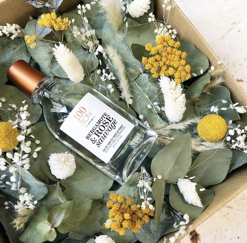 Perfume 100bon Bergamote & Rose Sauvage 50 Ml Para Mujeres Y