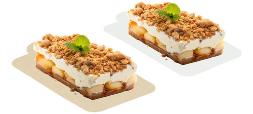 Charola Postre, Catering, Rectangular 7x12cm 100 Pzas
