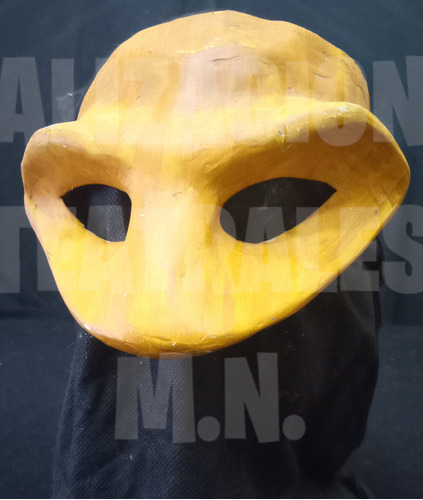 Máscaras De Cartapesta 4 (cuatro)  Para Teatro Exhibición