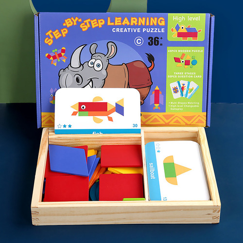 Puzles Geométricos Para Niños W Enlightenment Puzzle Ear 302