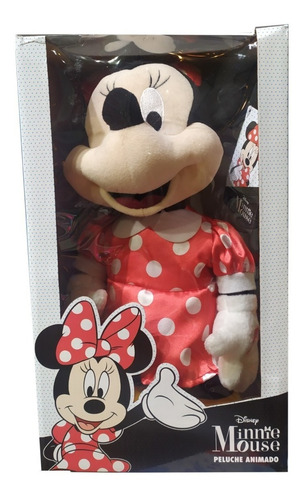 Imagen 2 de 7 de Minnie Bailarina Muñeca Peluche Baila 3 Canciones La Plata
