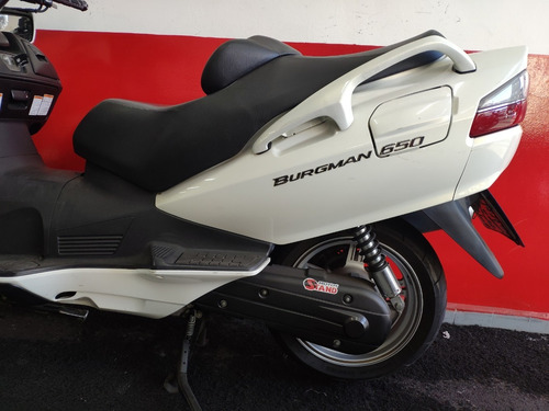 Suzuki Burgman 650 2011 Branca Branco