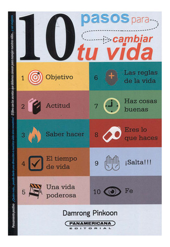 Libro 10 Pasos Para Cambiar Tu Vida