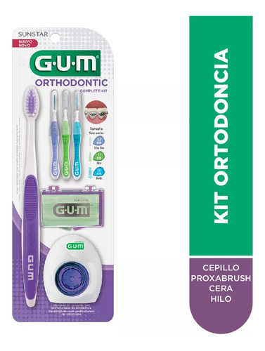 Gum Kit De Ortodoncia Sunstar Sistema Especializado Nuevo