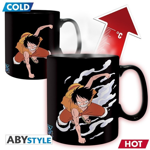 Taza Magica One Piece- Mug Heat Change - Luffy & Ace Cambia 