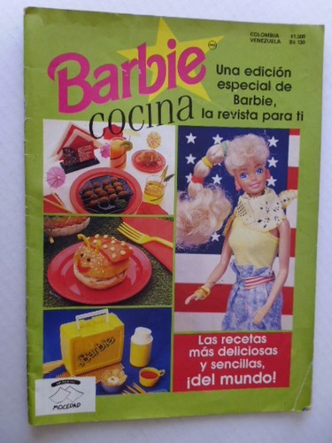 Barbie- Edicion Especial De Barbie Sobre Cocina- Mexico 1985