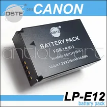 Comprar A64 Bateria Lp-e12 For Canon Eos M100 M50 M10 Rebel Sl1 100d