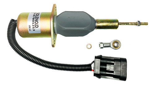 Solenoide De Parada 12v Compatível New Holland Tc - 87801213