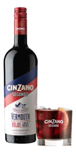 Vermouth Cinzano Segundo 750 Ml + Vaso Cinzano De Regalo