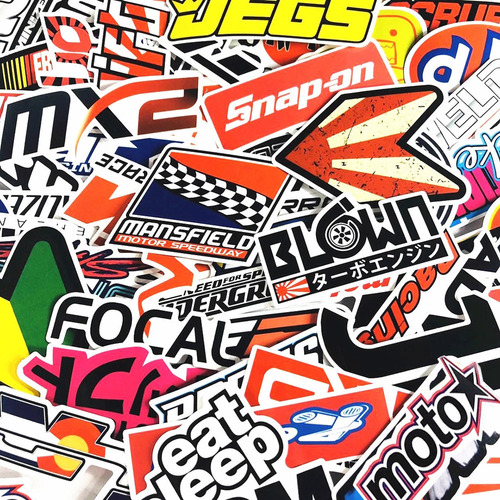 - 10/30/50/100 Unidades Cool Logo Jdm Modification Car