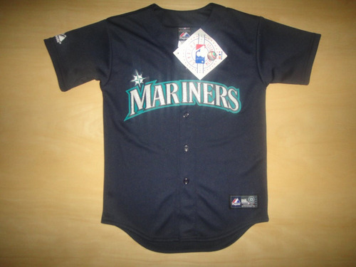 Camiseta Seattle Mariners - Mlb - Tall M ( Niño )