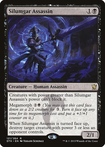 Cartas Magic Silumgar Assassin Dragons Of Tarkir Mtg