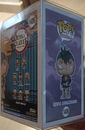 Funko Pop! Animation Demon Slayer #1406: Genya Shinazugawa (Usado)