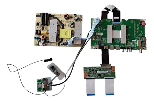 Placa Principal Fonte T Con Lt-43mb308 Msd66830-zc01-01 Kit