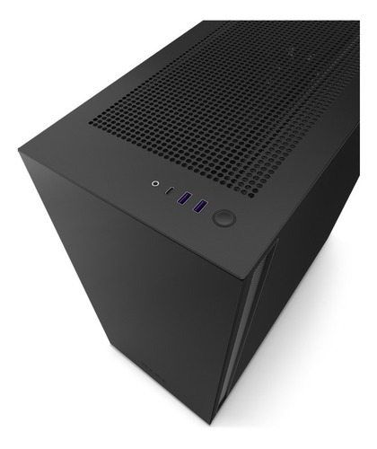 Imagen 4 de 6 de Gabinete Gamer Nzxt H7 Mid-tower Negro Mate Cristal Templado