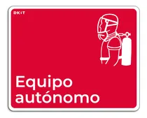 Comprar Señalamiento Equipo Autonomo Contra Incendios Señal 20x30