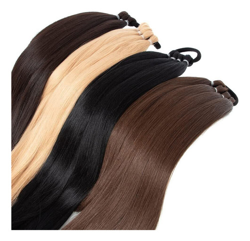 Extensões De Perucas, Faixa De Cabelo, Rabo De Cavalo, Exten