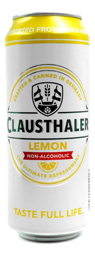 Cerveza Clausthaler Limón Lata 500cc Pack X24 Suchina Sa