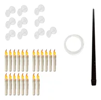 Comprar 20x Velas Flotantes Velas Cónicas Sin Llama Velas Flotantes