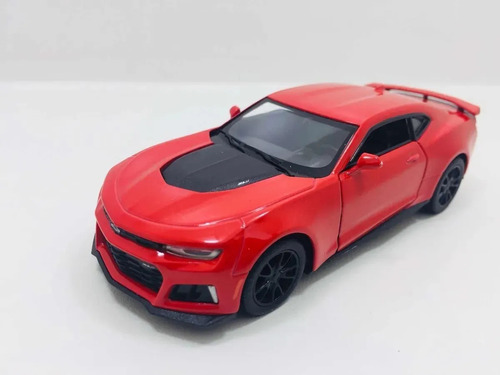 Carrinho De Ferro Miniatura Chevrolet Camaro Zl1 2017 1:38