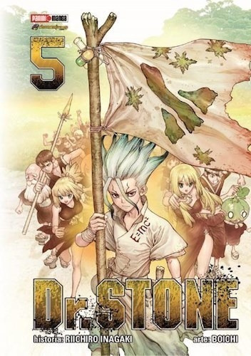 Dr Stone 5 - Riichiro Inagaki - Panini - Manga