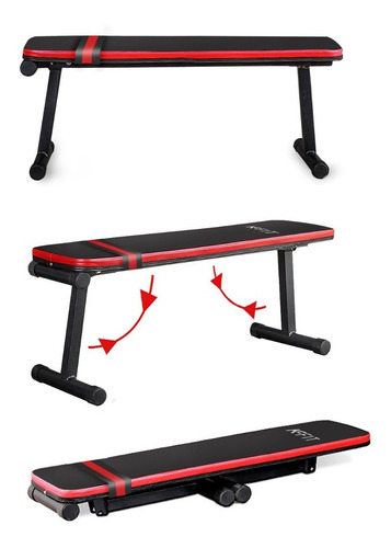 Imagen 4 de 8 de Banca Abdominales Y Ejercicios Multifuncional Plegable K-fit