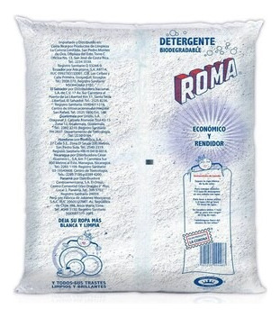 Detergente En Polvo Roma® Multiusos, Biodegradable, 1 Kg