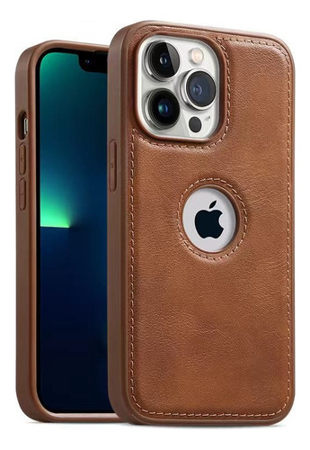 Case Protector Eco Cuero iPhone 14 14 Pro 14 Pro Max Rokgen