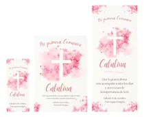 Comprar Kit Imprimible Estampitas Comunion Bautismo Confirmacion 20