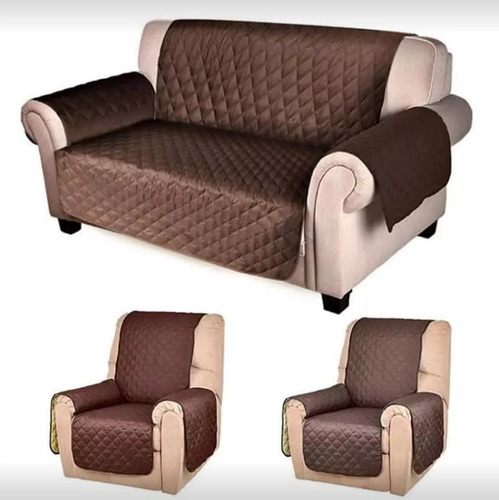 Pack 3 Cubre Sillon O Sofa Envio Gratis Lavable 