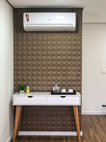 Imagem 9 de 10 de Kit 5m² Placas Pvc 3d Revestimento De Parede 50x50