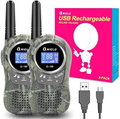 Radio Walkie Talkies Regalo Para Niños Tipo Militar Mod. 33