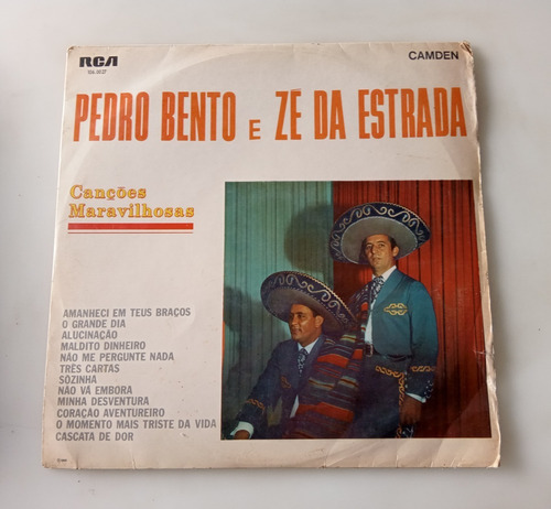 Lp Pedro Bento E Zé Da Estrada - Canções Maravilhosas