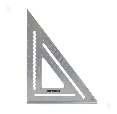 Escuadra De Aluminio Triangular Carpintera  12 