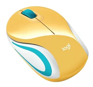 Mouse Logitech M187 Mini Inalambrico Banana 910-005365 /v