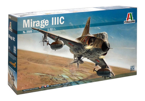 Italeri 2505 Mirage Iiic 1:32