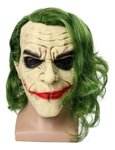 Disfraz De Payaso De Látex For Halloween, Joker 2024