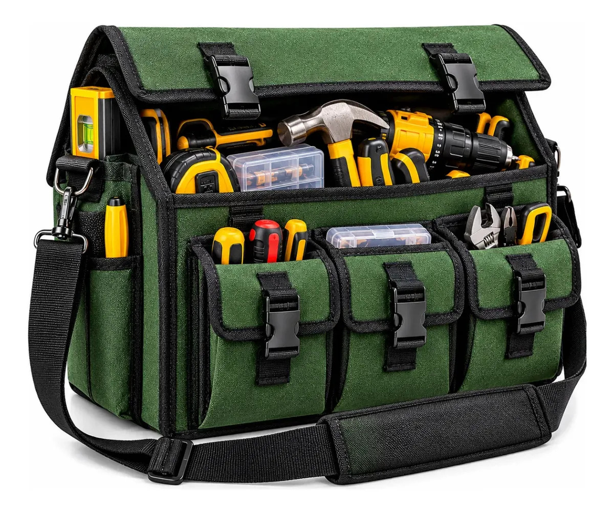 Bolsa Para Ferramentas De Lona Grossa Para Furadeira Resistente