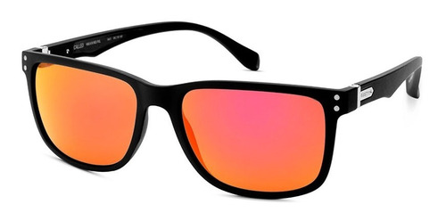 Lentes Rusty Modelo Called Mate Black Revo Red Polarizado