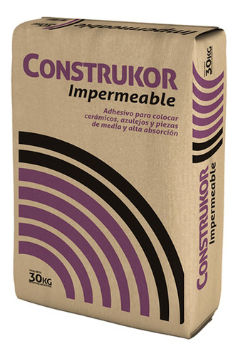 Pegamento Construkor Impermeable De Klaukol 30 Kg Ceramica - Linea Economica