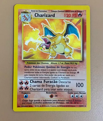 Card Pokemon - Reshiram E Charizard Gx Original Copag