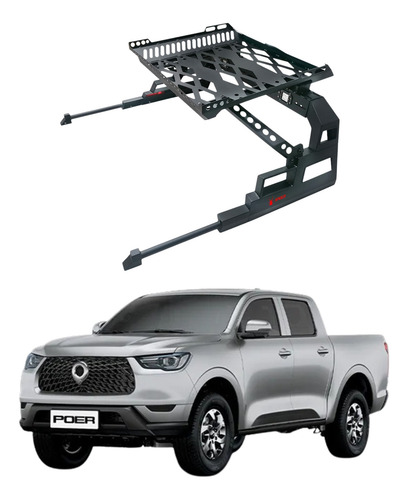 Roll Bar C/ Canastilla Faros Y Pasamanos Gwm Poer 2024-2025