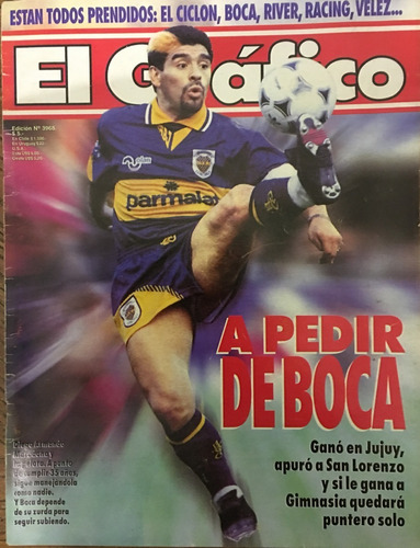 El Gráfico, N° 3968 Revista Fútbol Argentino, Cb