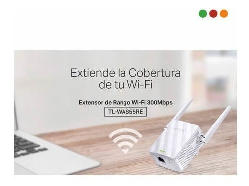 Imagen 3 de 6 de Extensor Amplificador Repetidor Señal Internet Wifi 300 Mbps