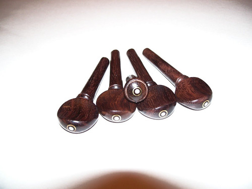 Un Conjunto 4 4 violin Rosewoodparts Swiss Clavija W Ojo Pin