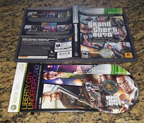 Gta Episodes From Liberty City Xbox 360 (Usado)