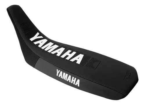 Funda Asiento Xtreme Para Yamaha Xtz 125 Negro Con Blanco