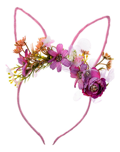 2 Diadema Con Orejas De Conejo De Pascua, Bonito Aro Para El