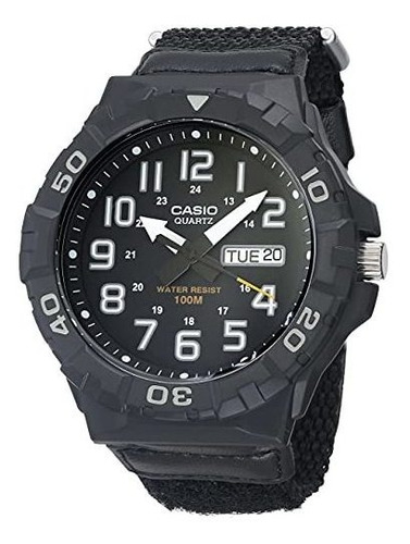 Reloj Casio Para Hombre De Cuarzo Color Negro Con Correa